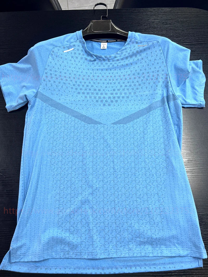 Women Breathable Quick Dry Gym Shirt Short Sleeve Polyester