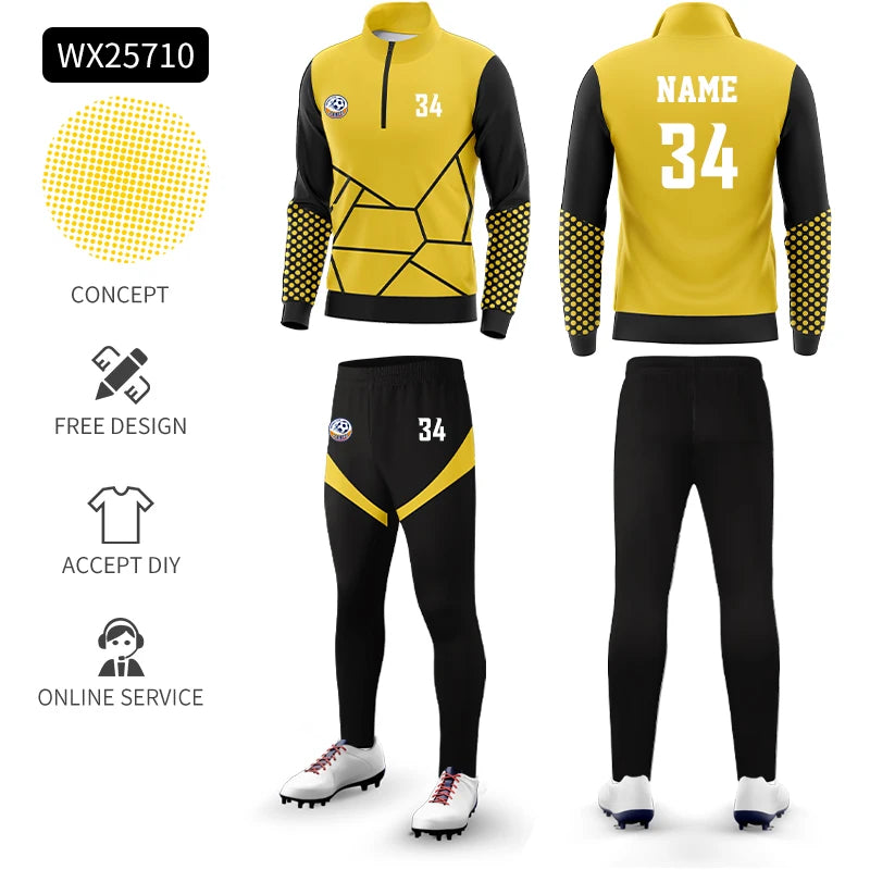 JianfeiCN Full Zip Fleece Tracksuit For Men And Women