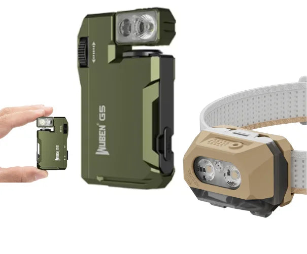 WUBEN H4 G5 Rechargeable LED Flashlight With RGB Light Outdoors