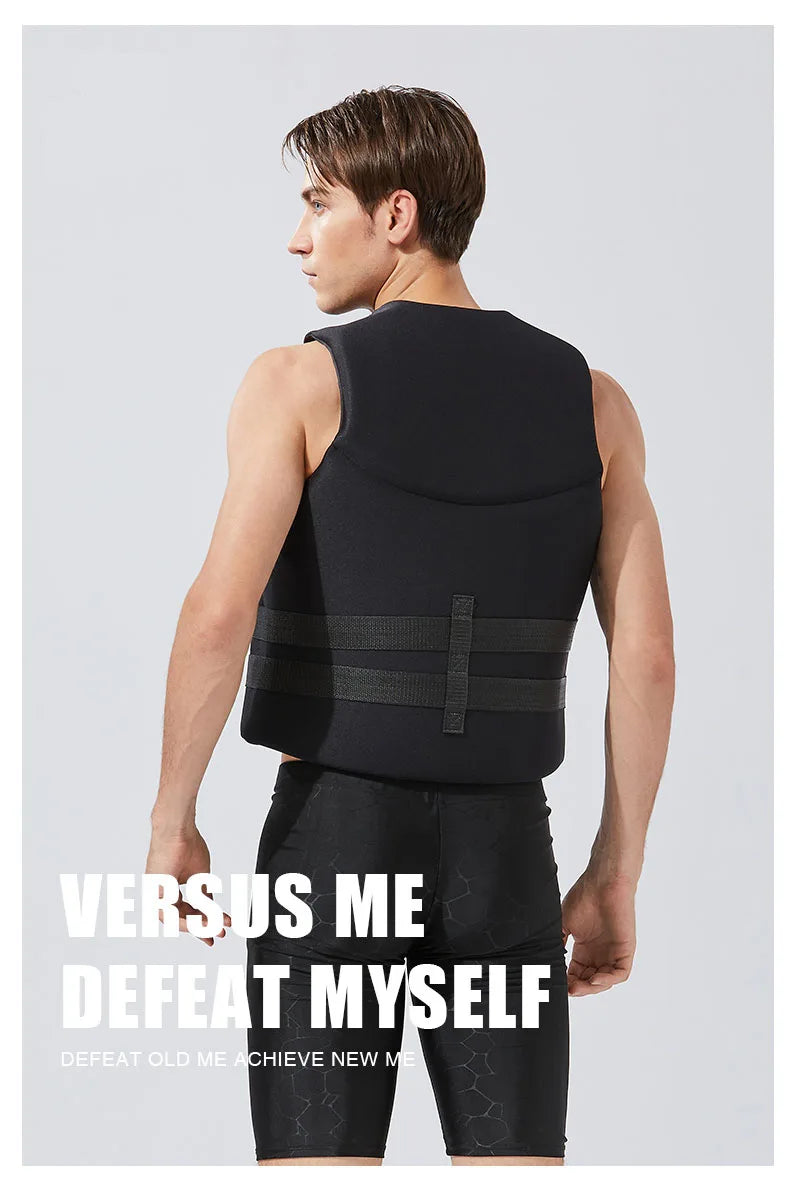 Life Jacket For Adults Kayak Jet Ski Wakeboard Sports Vest