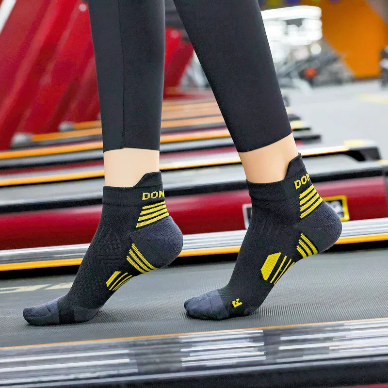 Marathon Running Socks for Men and Women Ankle Cushioned