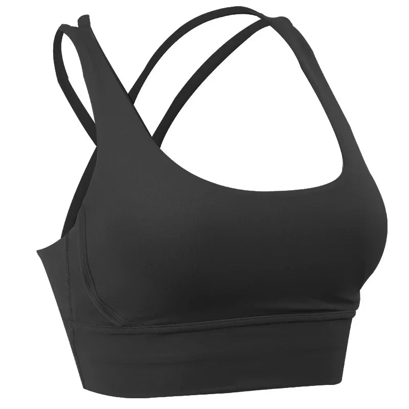 COZOK Cross Back Yoga Bra Tank Top Breathable For Women