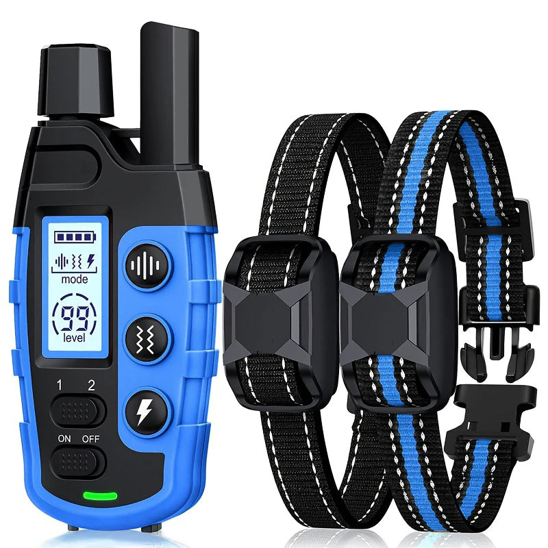 WXRPET 3300Ft Electric Dog Training Collar With Remote Shock Vibration Waterproof