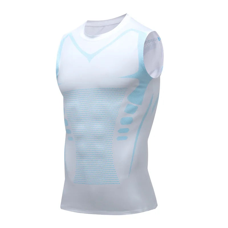 Men's Quick Dry Compression Tank Top for Gym and Workout