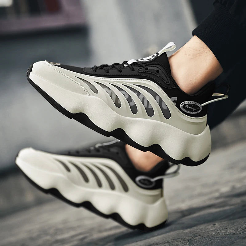 Lexsan Mens Casual Breathable Sneakers Running Shoes