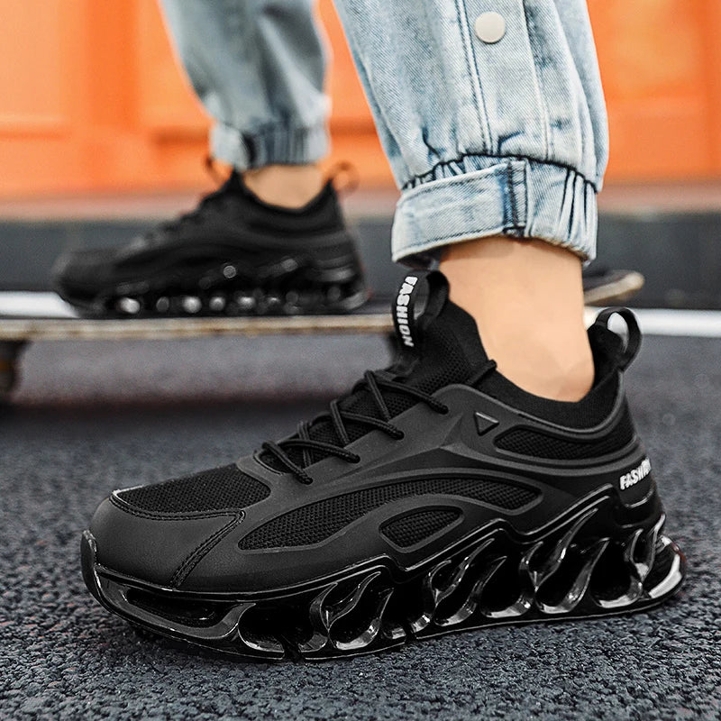 Men Casual Sneakers Breathable Trainer Running Shoes