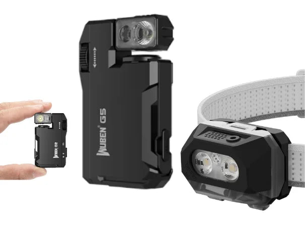 WUBEN H4 G5 Rechargeable LED Flashlight With RGB Light Outdoors