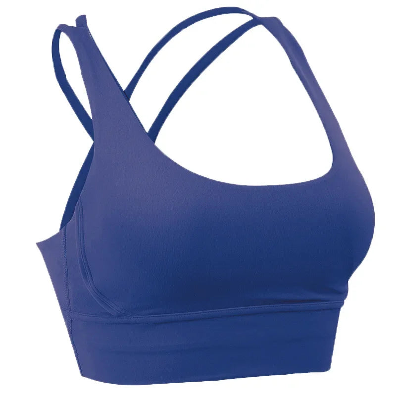 COZOK Cross Back Yoga Bra Tank Top Breathable For Women