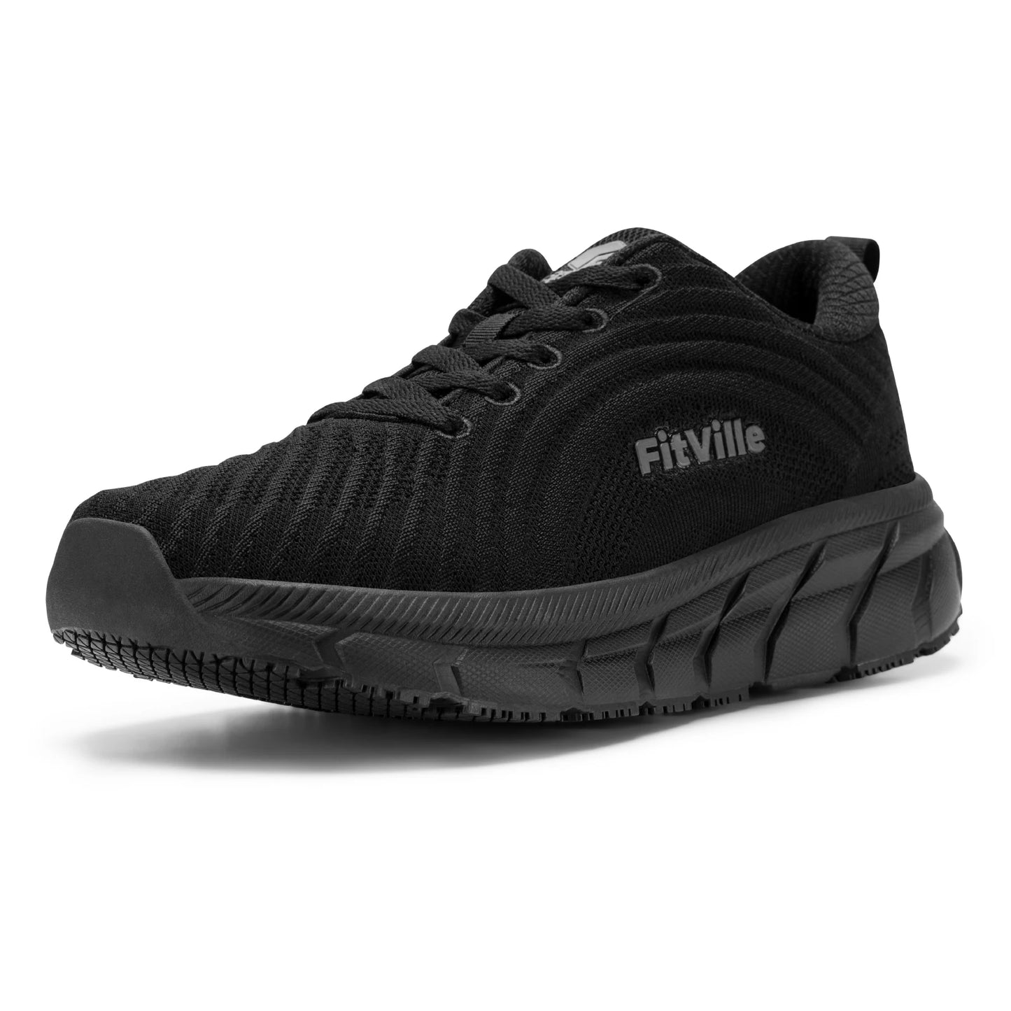Fitville Men FlowCore V2 Wide Toe Box Running Shoes Cushioned