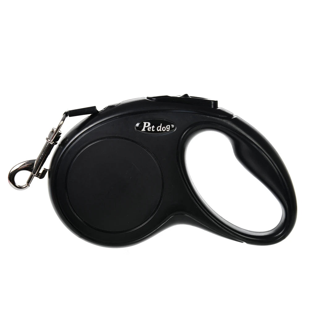 Retractable Nylon Dog Leash With ABS Case Heavy Duty