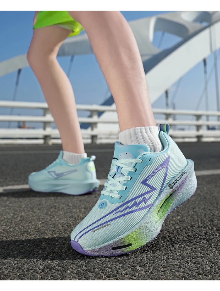 Men Running Shoes Lightweight Breathable Nonslip Sneakers