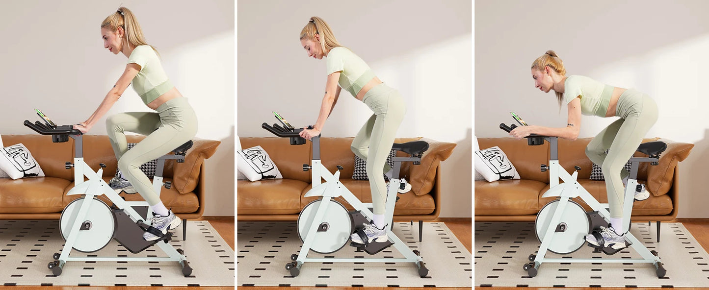 Superun 32 Level Magnetic Resistance Stationary Bike For Home Gym