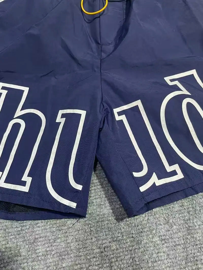 Casual Men's Hip Hop Print Shorts for Spring and Summer