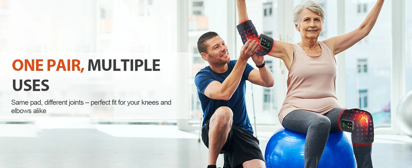 Astarexin Red Light Therapy Knee Wrap With 72 LEDs Rechargeable