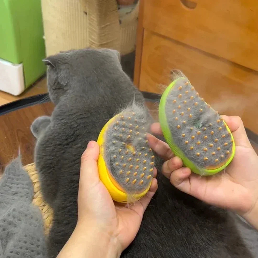 Cat Dog Steam Brush Grooming Sprayer 3 In 1 Massage