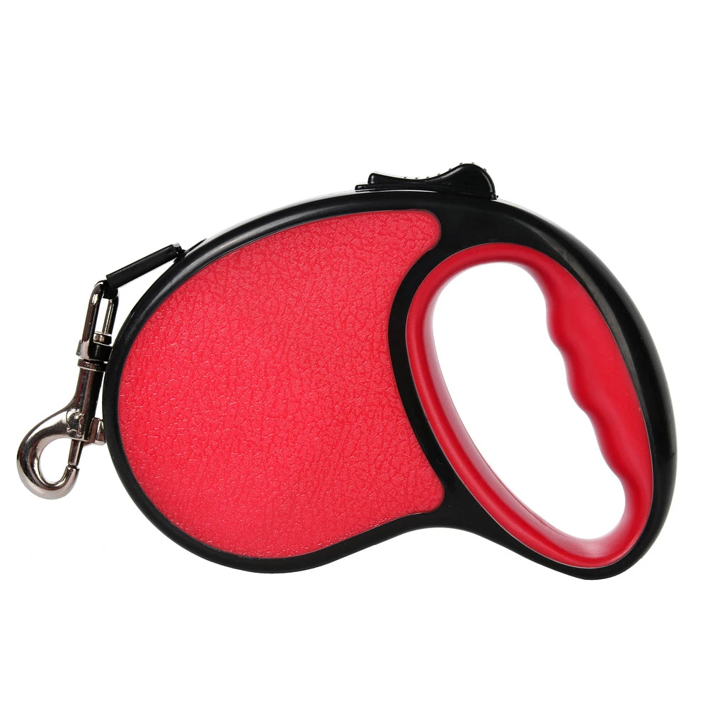 Retractable Nylon Dog Leash With ABS Case Heavy Duty