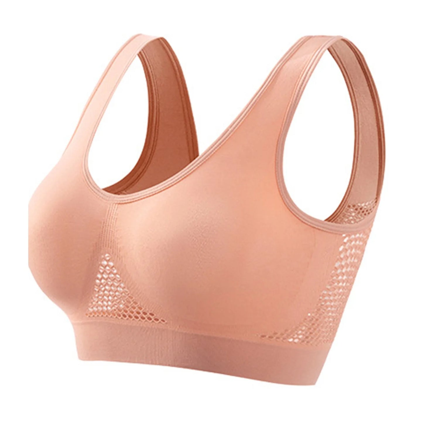 Breathable Womens Running Sports Bra With Shockproof Support Yoga Vest