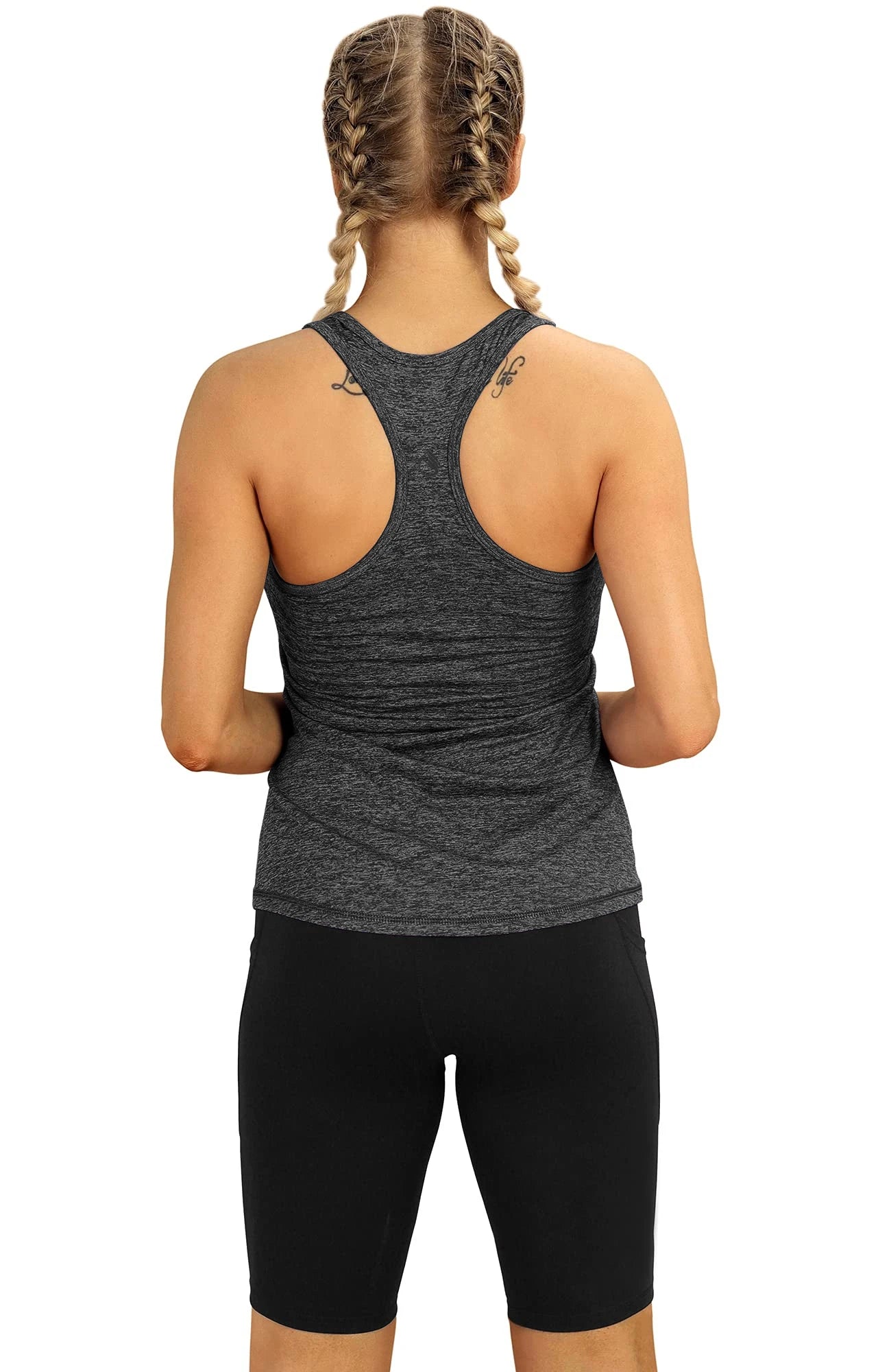 OVESPORTCN Women Yoga Tank Tops Set Quick Dry Fitness Shirts