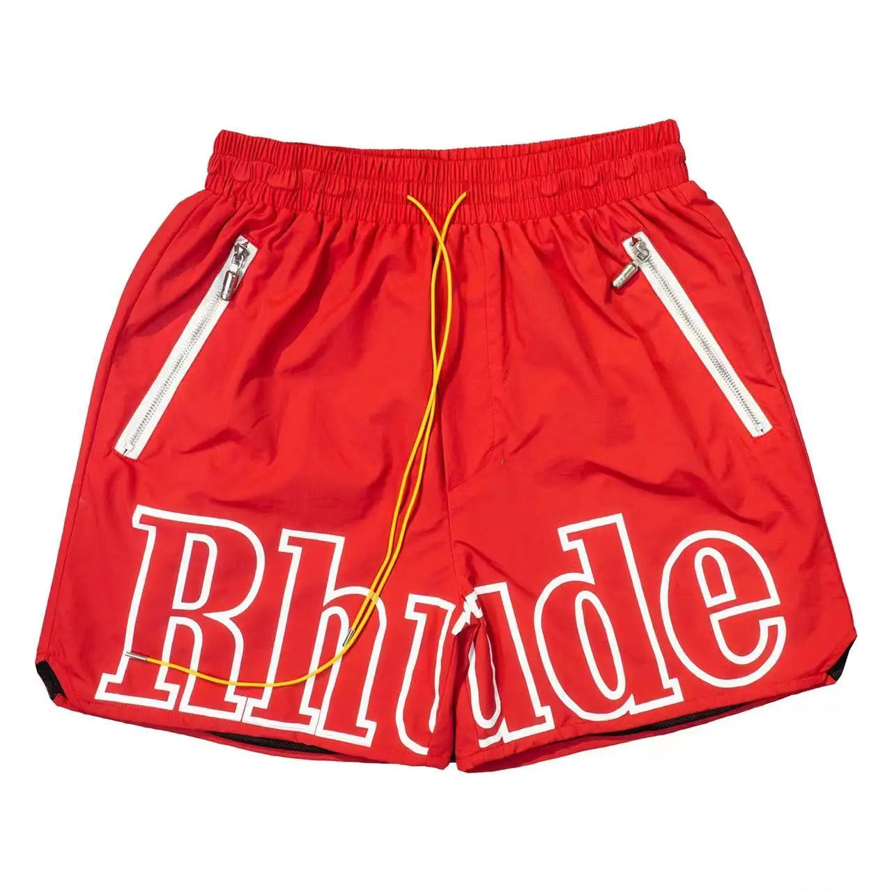 Casual Men's Hip Hop Print Shorts for Spring and Summer