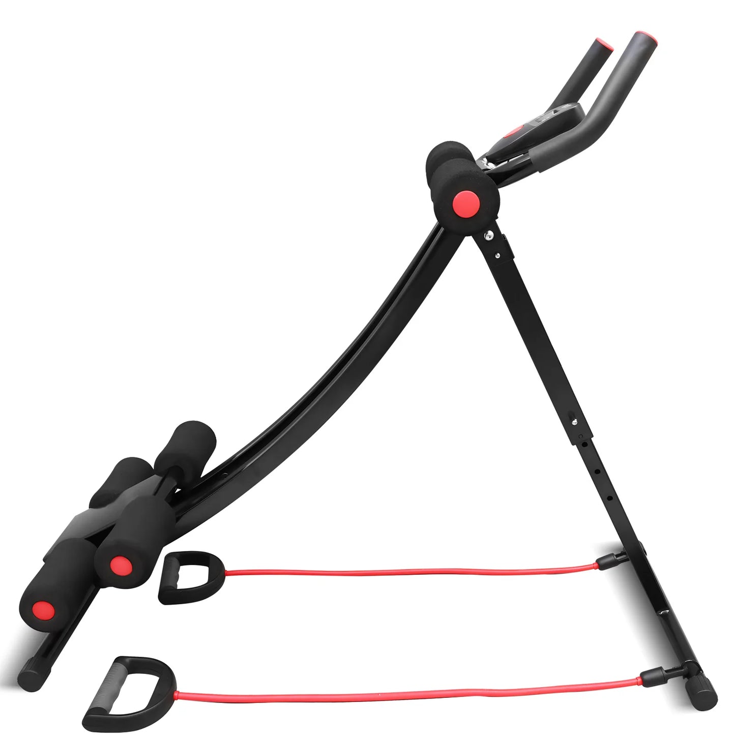 Foldable Ab Machine For Home Gym Core Trainer 440lb Capacity