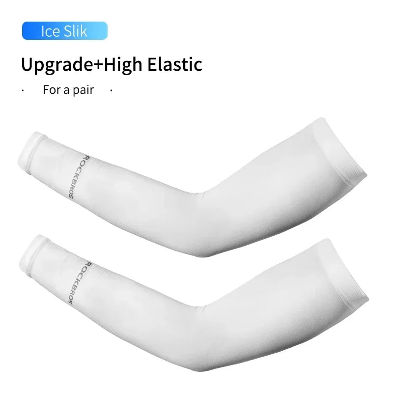 ROCKBROS Arm Sleeves UV Protection For Running And Cycling