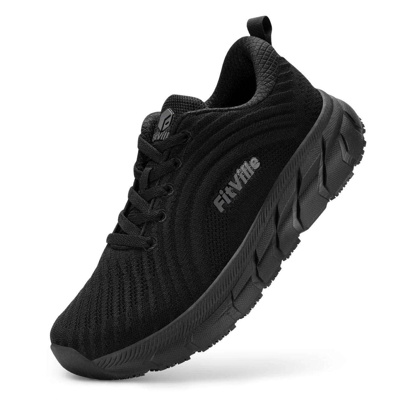 Fitville Men FlowCore V2 Wide Toe Box Running Shoes Cushioned