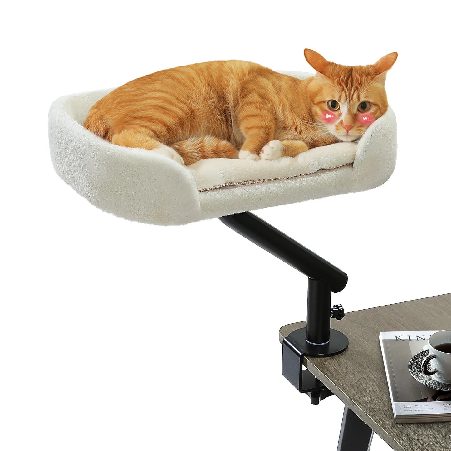 PAWZ Road Cat Desk Bed Rotatable Hammock Stand Indoor Cats