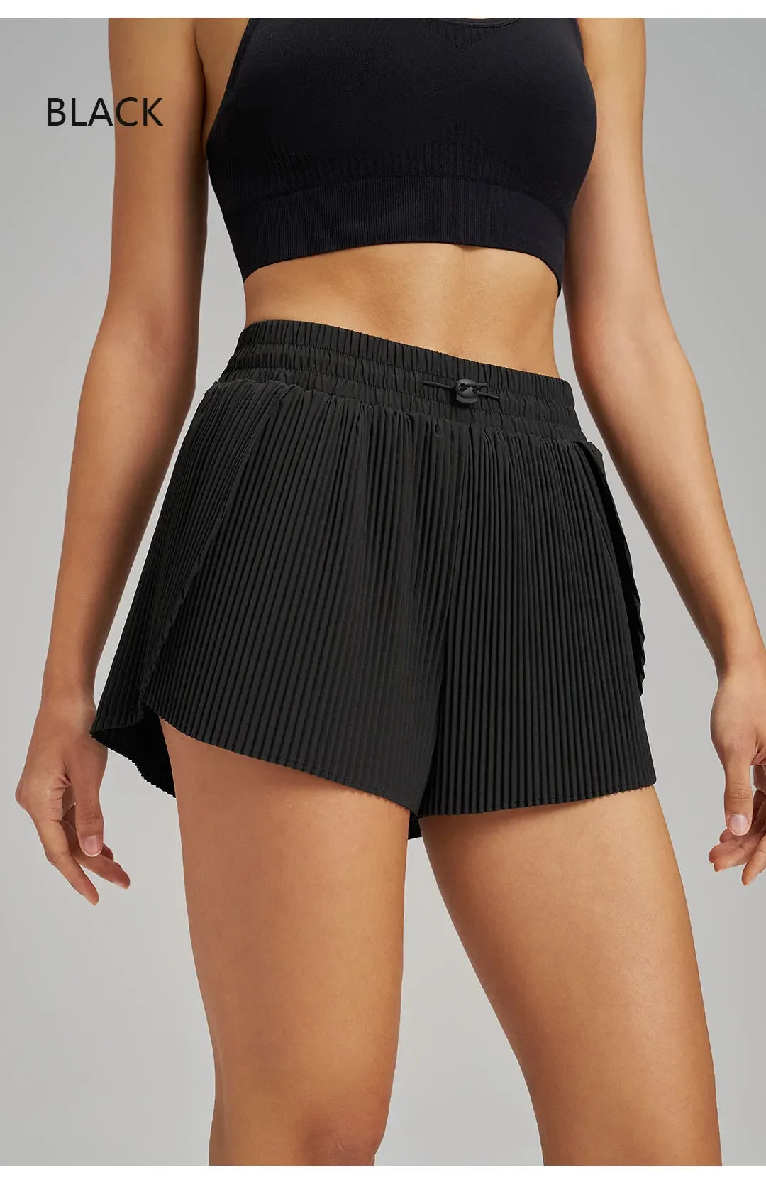 Womens Breathable Yoga Shorts Skirt Pants Outdoor Quick Dry Fitness Wear