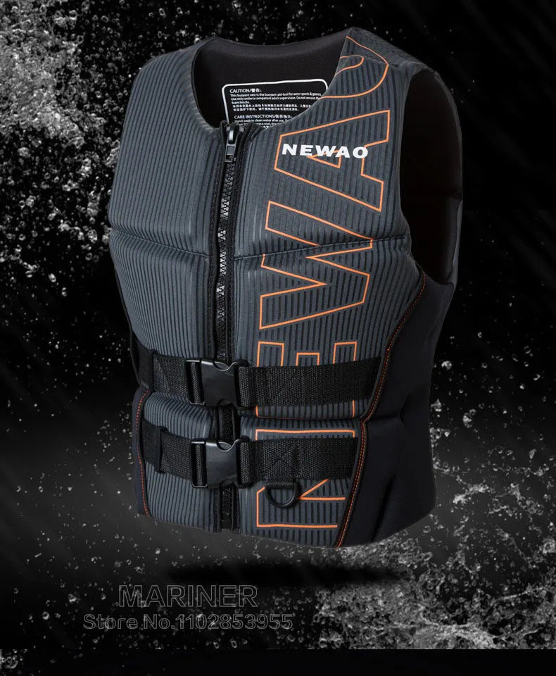 Life Jacket For Adults Kayak Jet Ski Wakeboard Sports Vest
