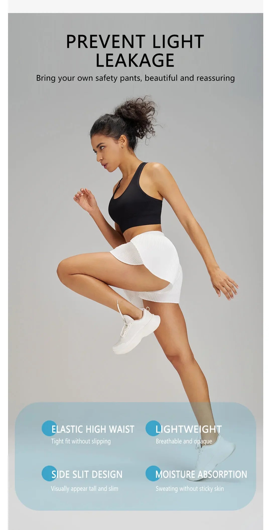 Womens Breathable Yoga Shorts Skirt Pants Outdoor Quick Dry Fitness Wear