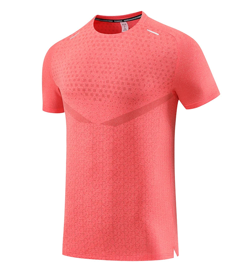 Women Breathable Quick Dry Gym Shirt Short Sleeve Polyester