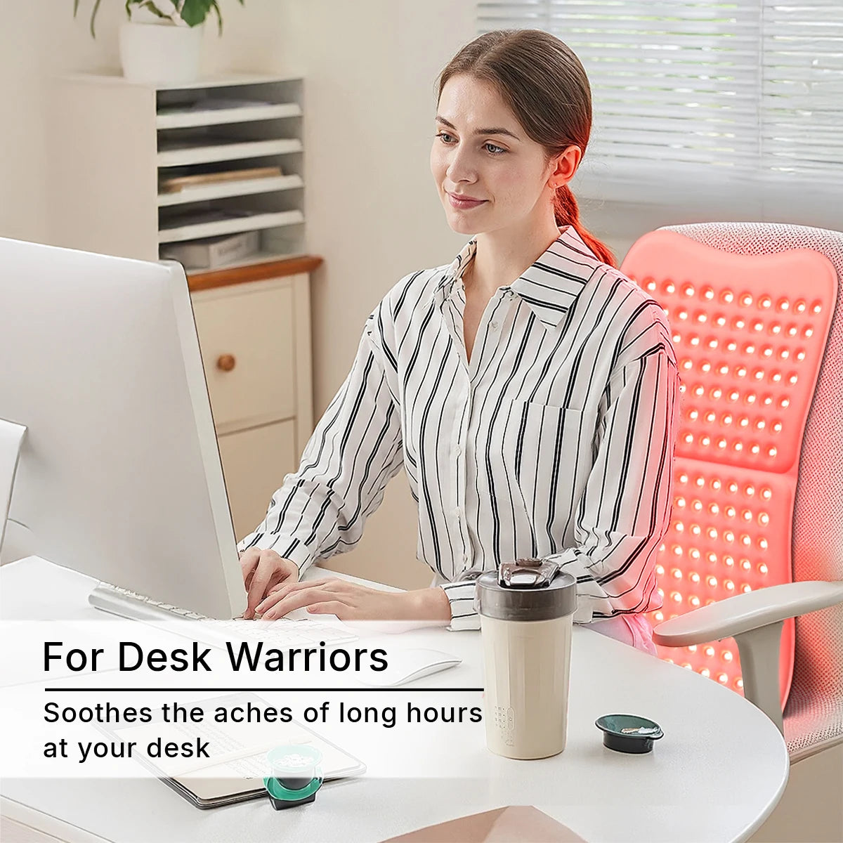 Hello Face Near Infrared Light Therapy Mat 660nm 850nm Portable