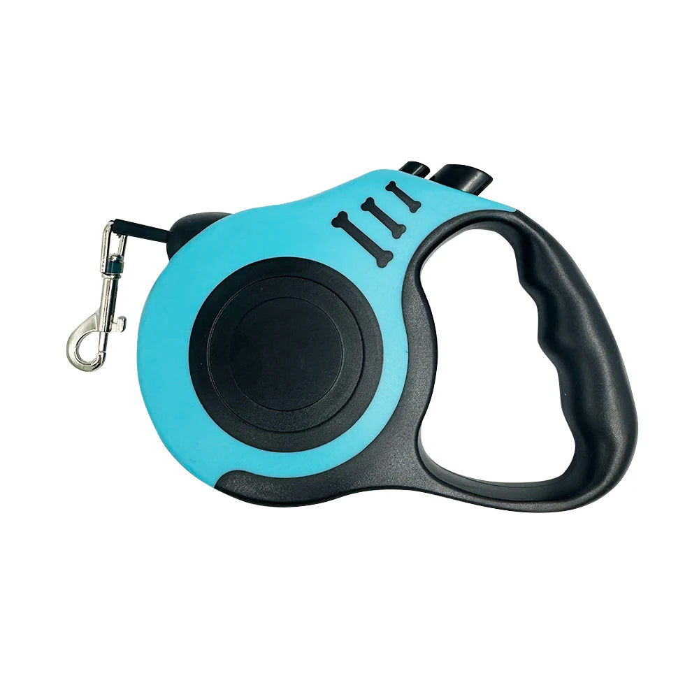 Retractable Nylon Dog Leash With ABS Case Heavy Duty