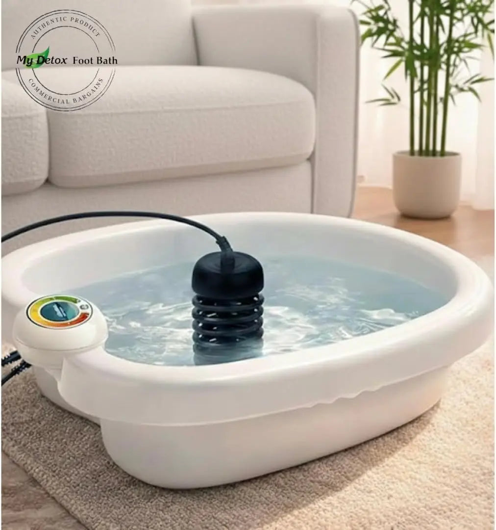 Premium Ion Foot Spa Detox Machine With Basin And Accessories