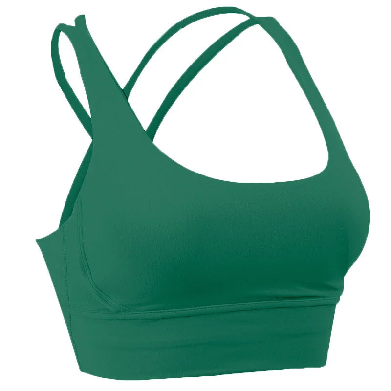 COZOK Cross Back Yoga Bra Tank Top Breathable For Women