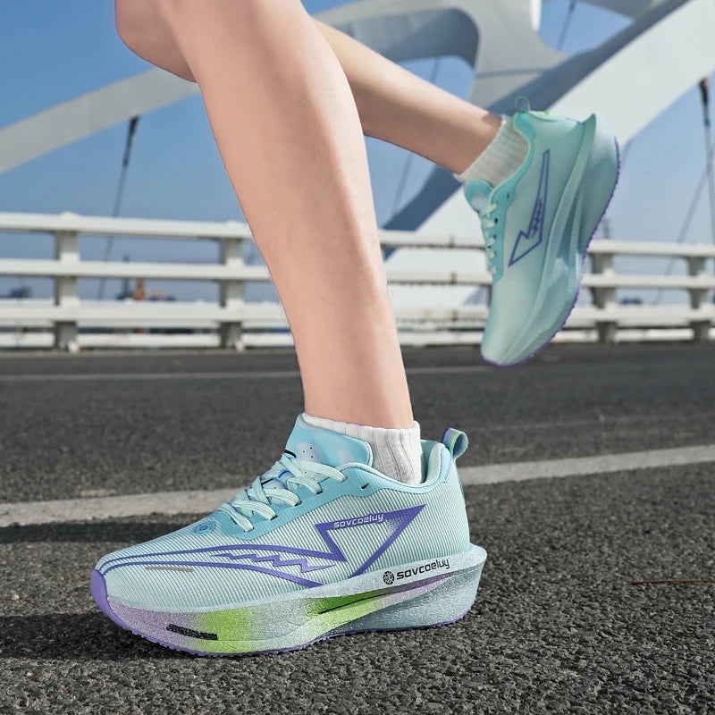Men Running Shoes Lightweight Breathable Nonslip Sneakers