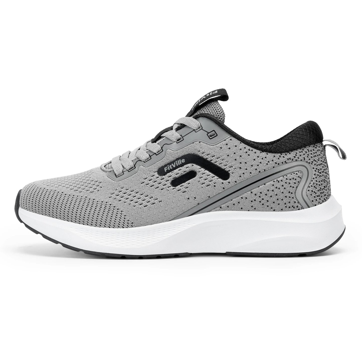 Fitville Men's Sport Running Shoes Breathable Lightweight Training Footwear