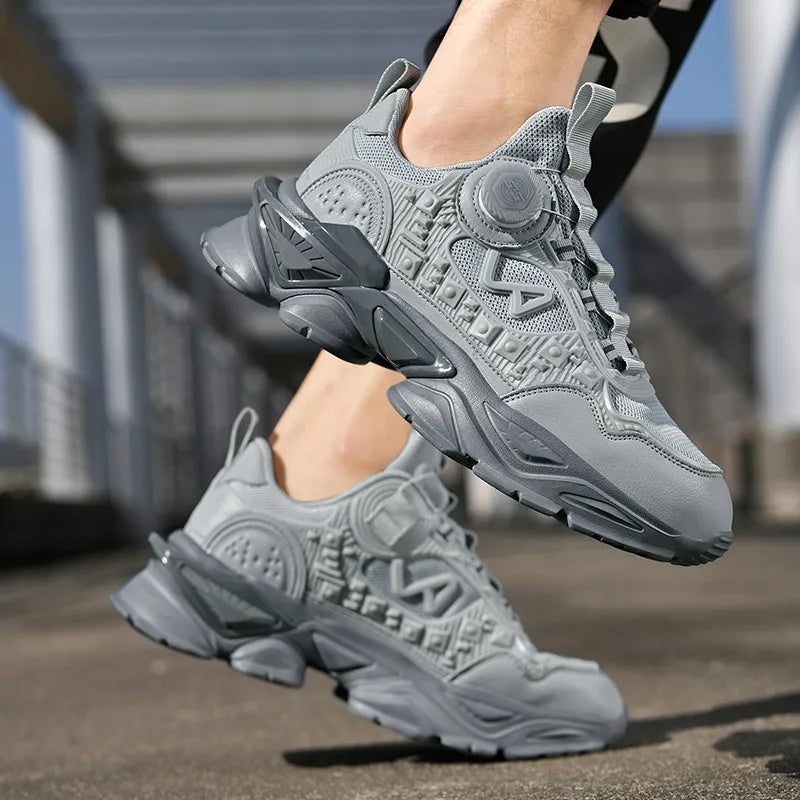 Men's Breathable Casual Sneakers Luxury Trainers Running Shoes
