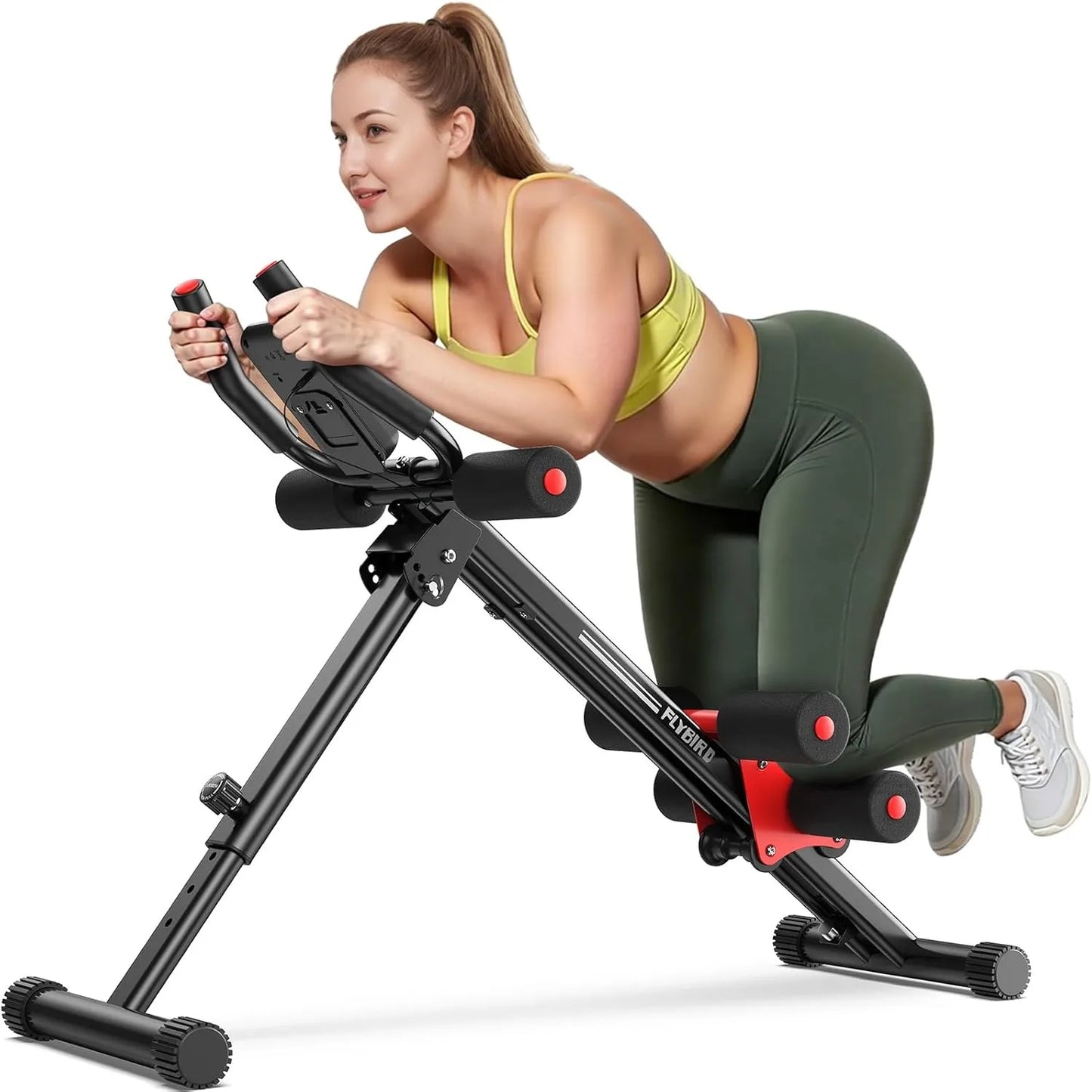 Adjustable Ab Machine For Home Gym Full Body Workout Equipment