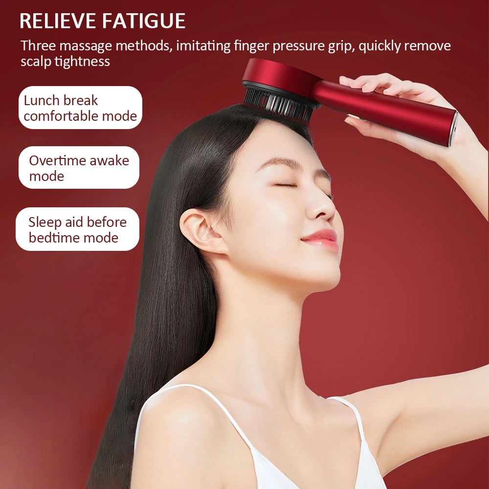 Foreverlily Electric Vibration Massage Comb For Hair Growth