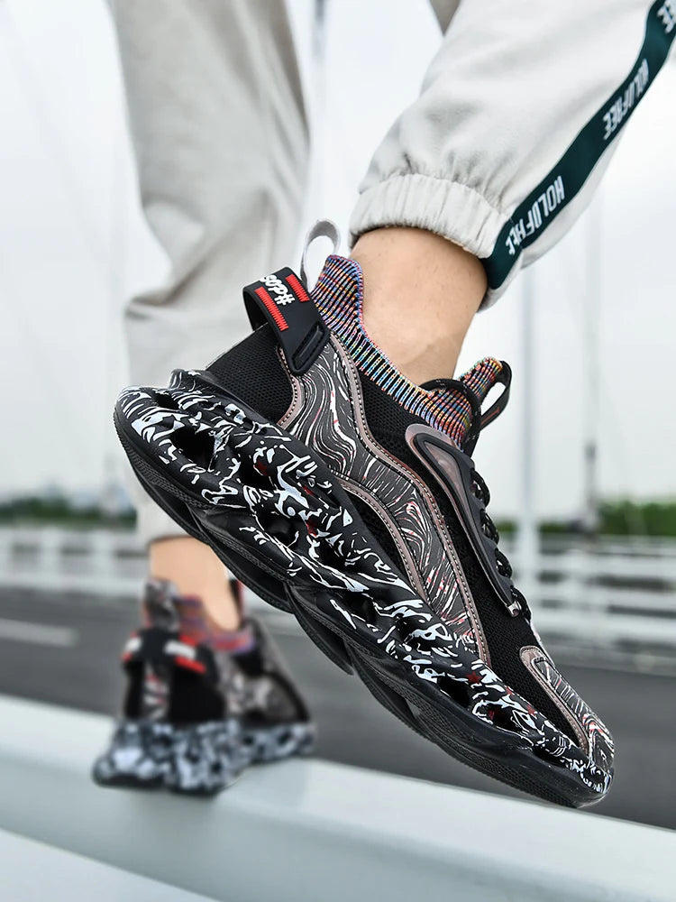 Breathable Men's Casual Shoes Sneakers Trainer Slip On