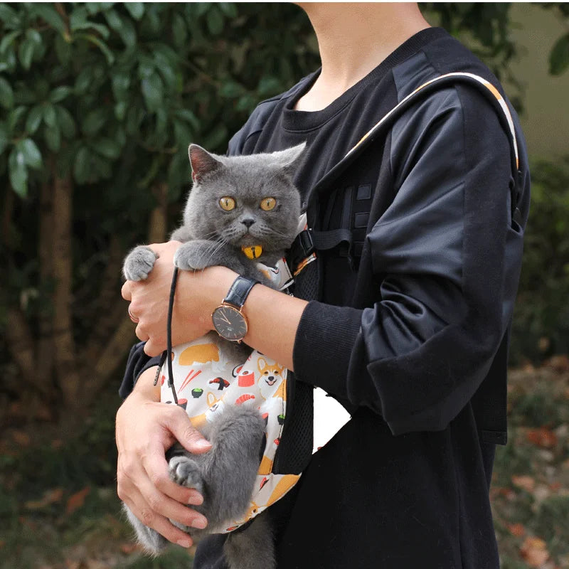Adjustable Cat And Dog Carrier Backpack For Travel
