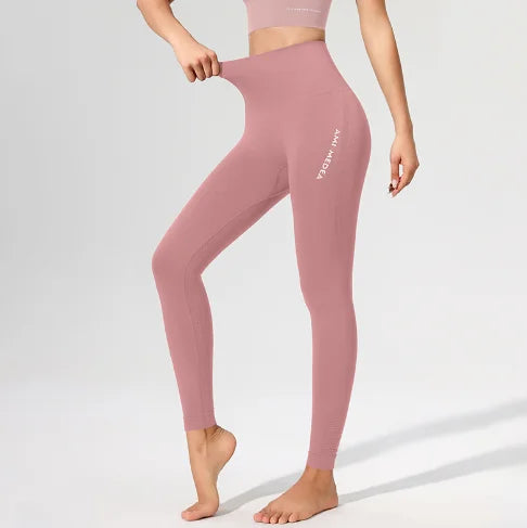 DIQUEQICN Women's High Waist Yoga Leggings Tummy Control