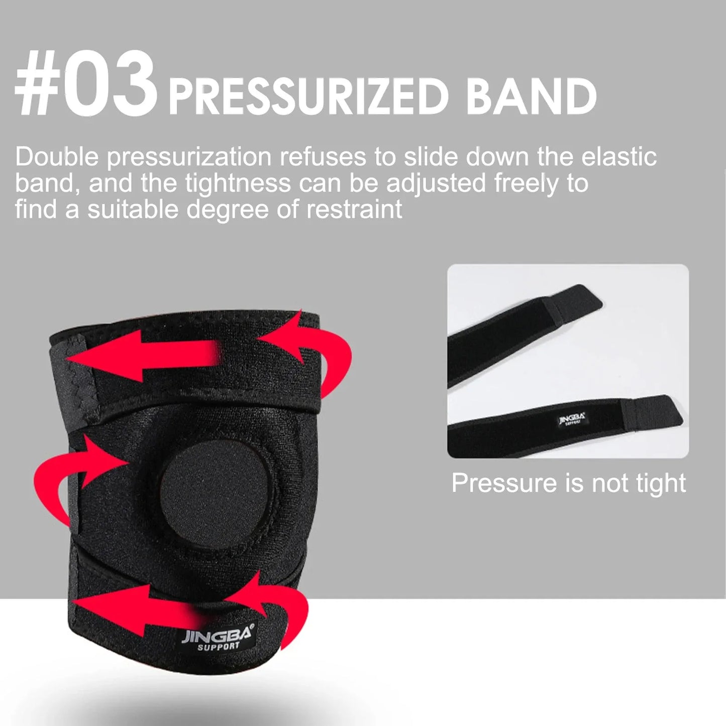 Knee Brace Orthopedic Pad For Joint Pain Relief And Support