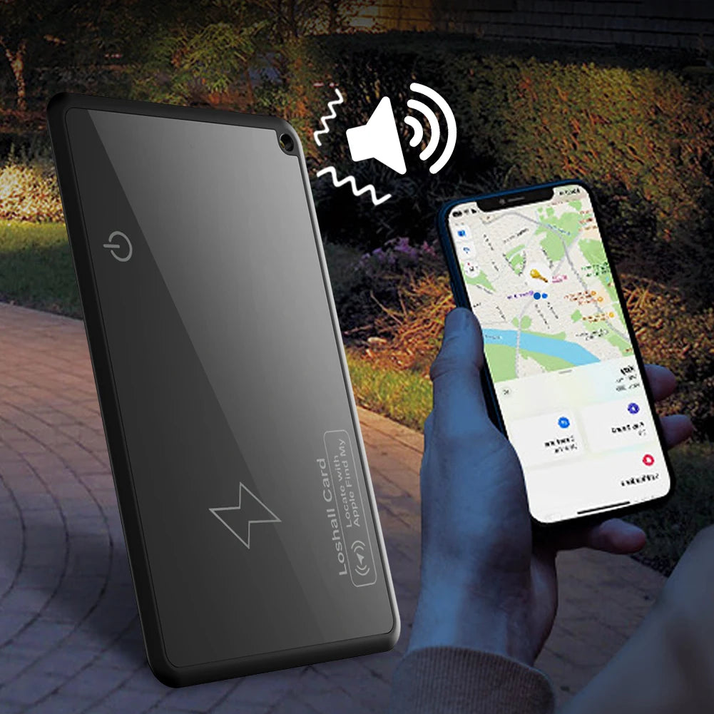 ALLOYSEED Wallet Tracking Card GPS Find My Bluetooth Tracker