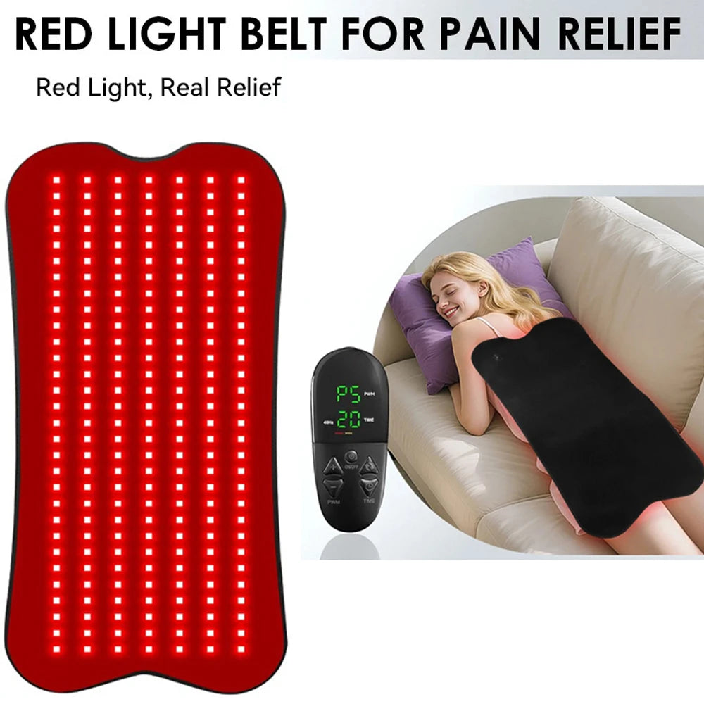 Vilnason Red Infrared Light Therapy Pad 660nm 850nm For Body