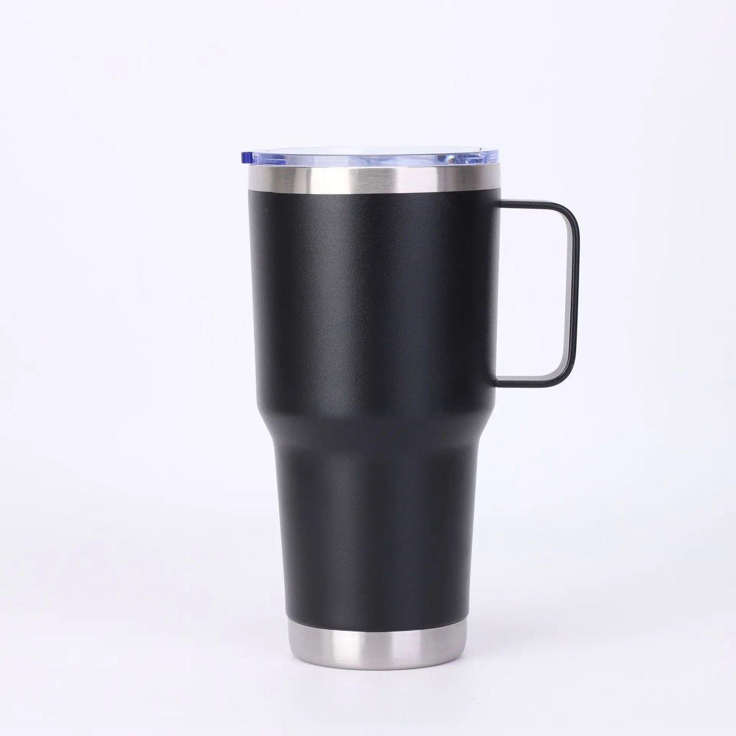 Stainless Steel Car Thermos Bottle With Handle Lid