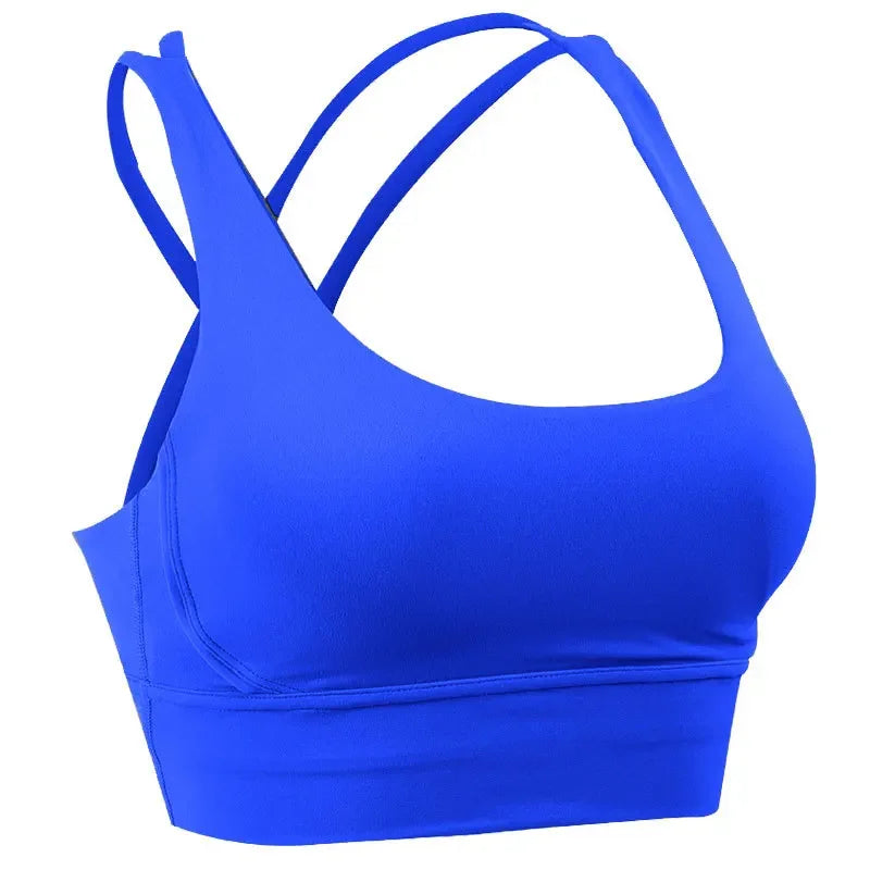 COZOK Cross Back Yoga Bra Tank Top Breathable For Women