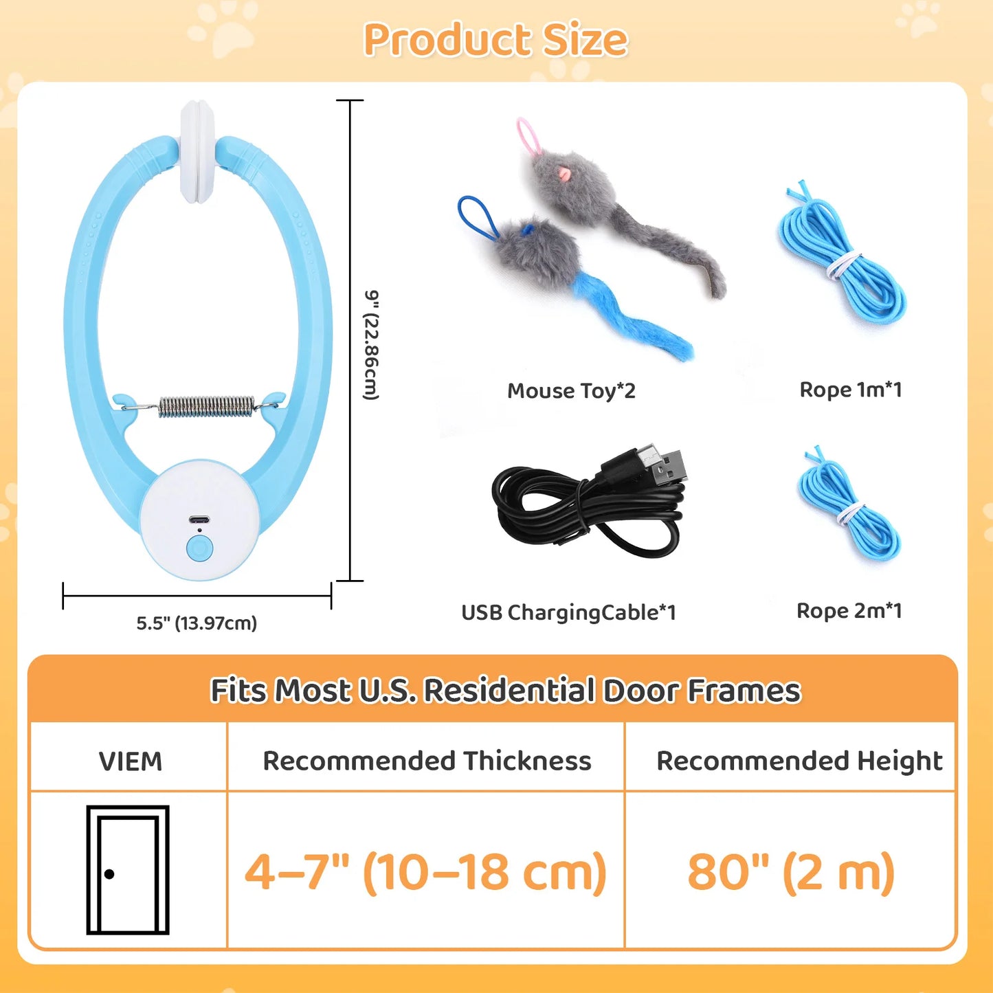 Automatic Interactive Cat Toy Fluttering Butterfly Wand For Indoor Enrichment