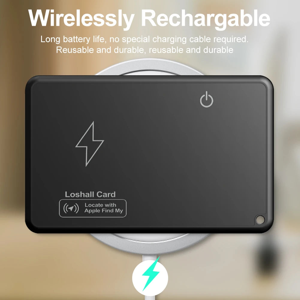 ALLOYSEED Wallet Tracking Card GPS Find My Bluetooth Tracker
